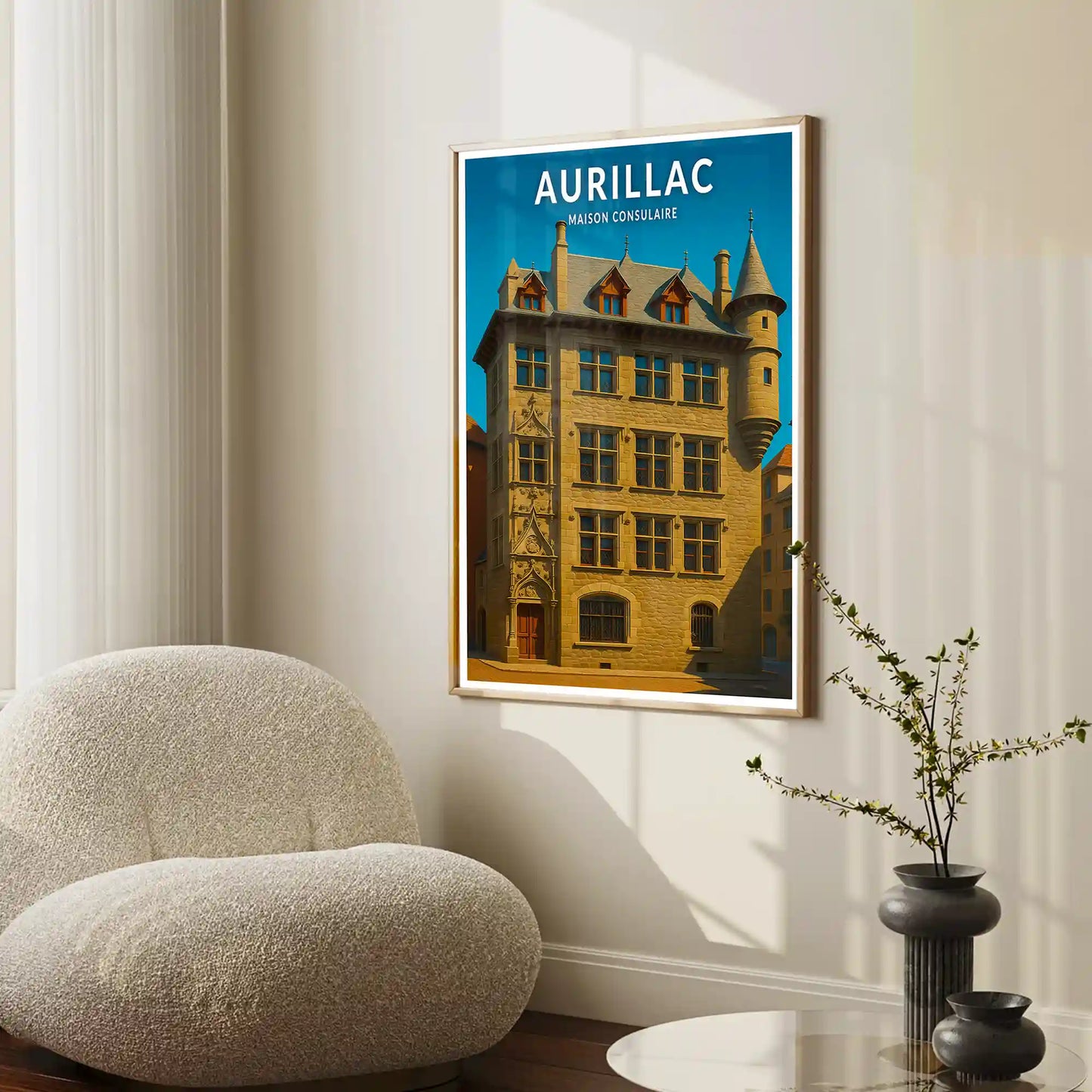 Affiche - Aurillac - Maison Consulaire