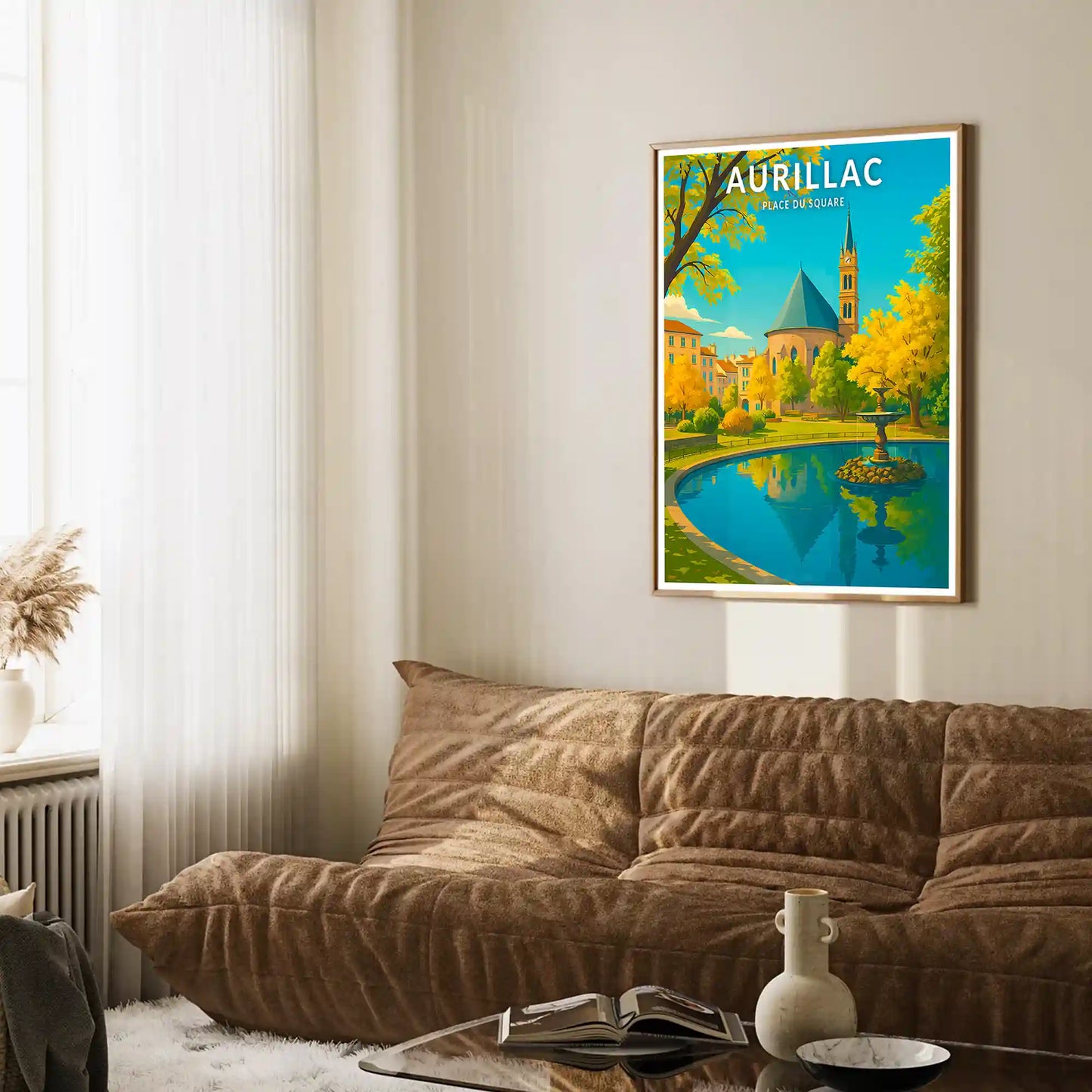 Affiche - Aurillac - Place du Square
