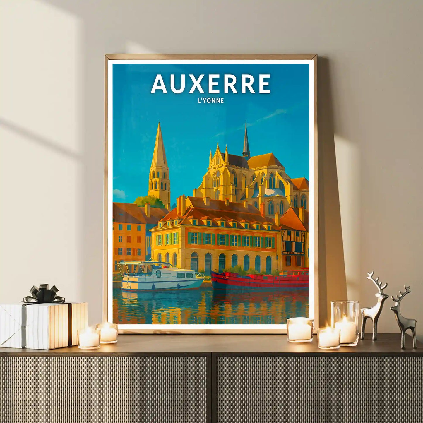 Affiche - Auxerre - L'Yonne
