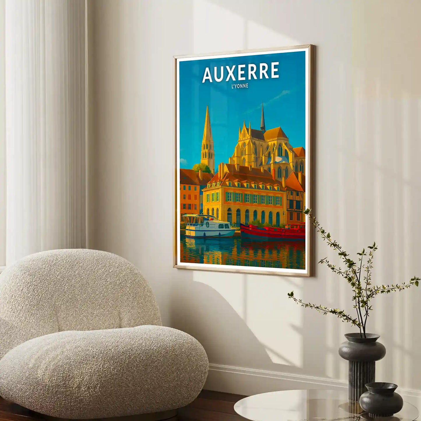 Affiche - Auxerre - L'Yonne