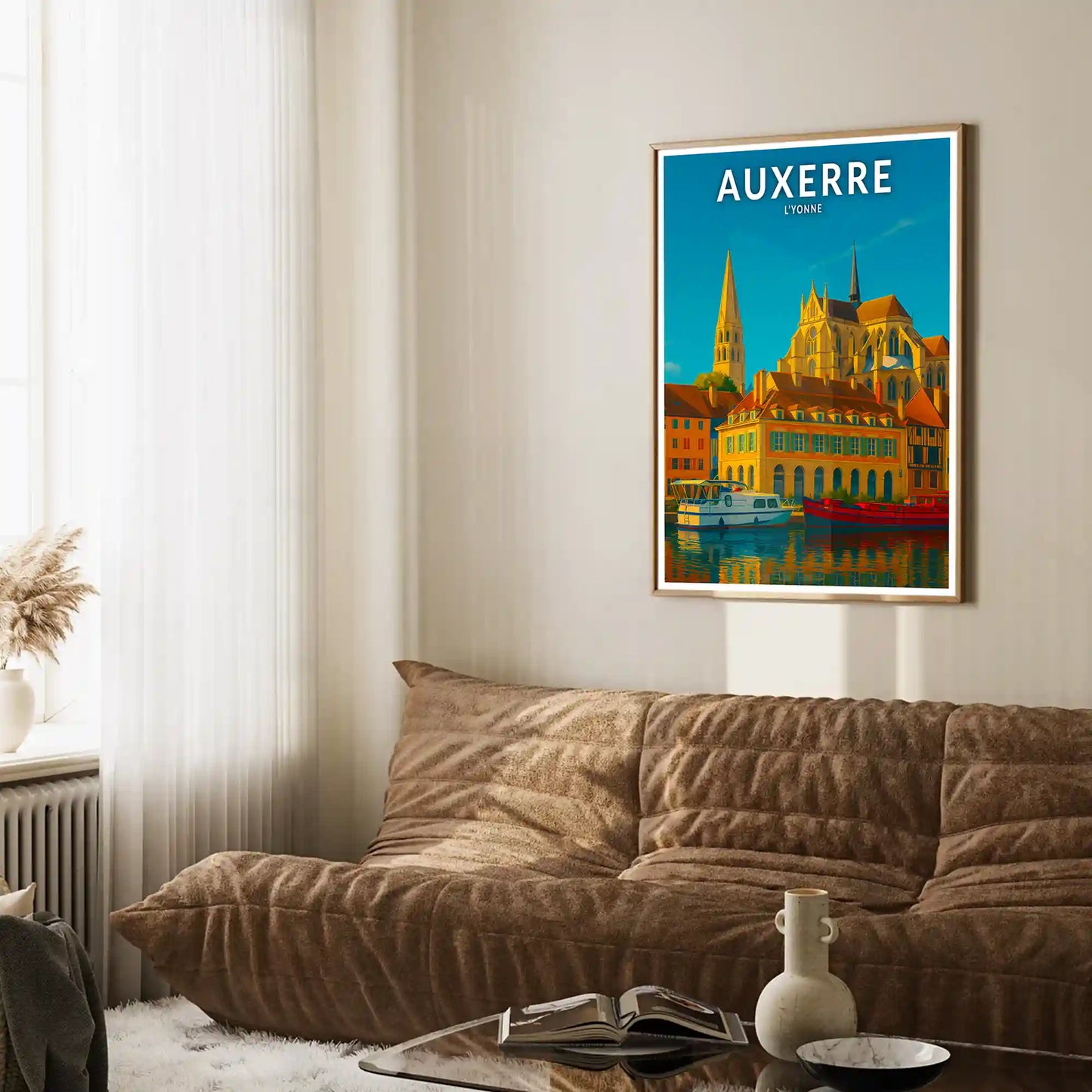 Affiche - Auxerre - L'Yonne