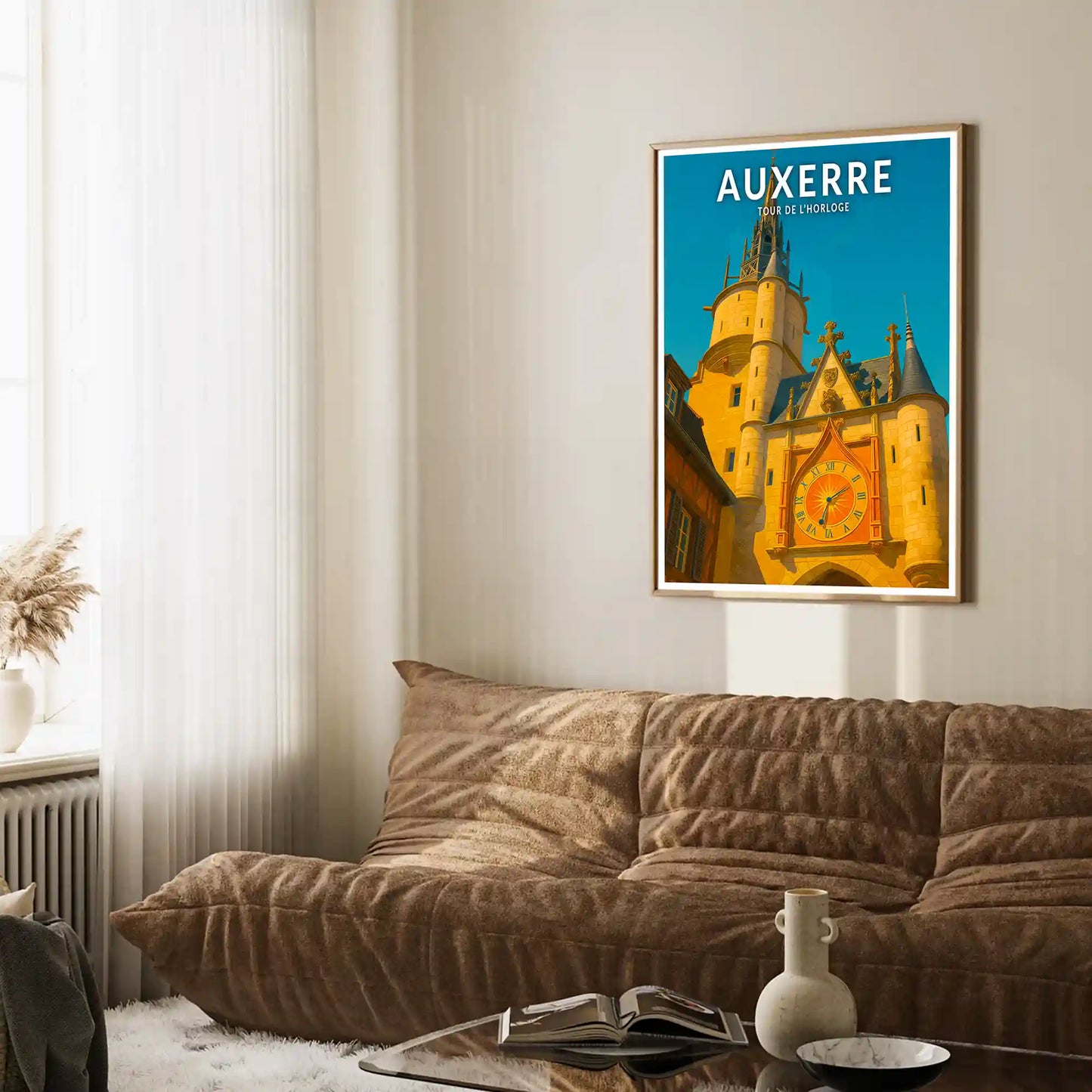 Affiche - Auxerre - Tour de l'Horloge