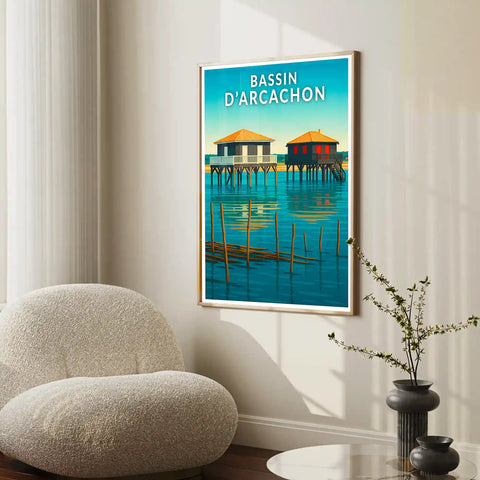 Affiche - Bassin d'Arcachon