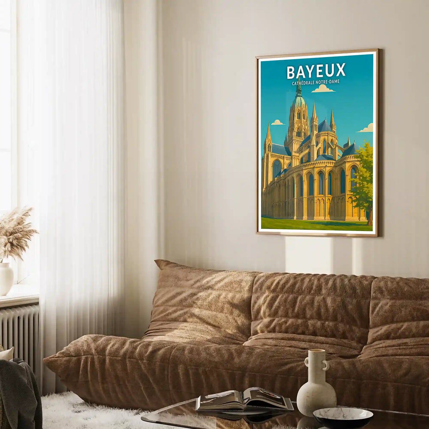 Affiche - Bayeux - Cathédrale Notre-Dame