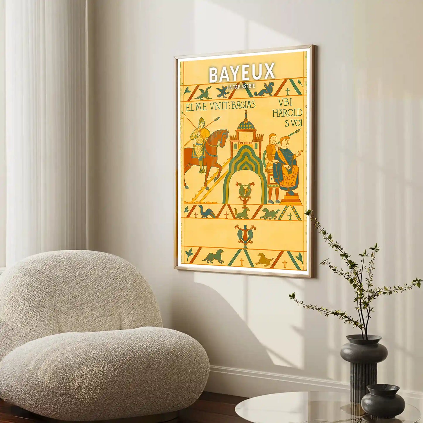 Affiche - Bayeux - La Tapisserie