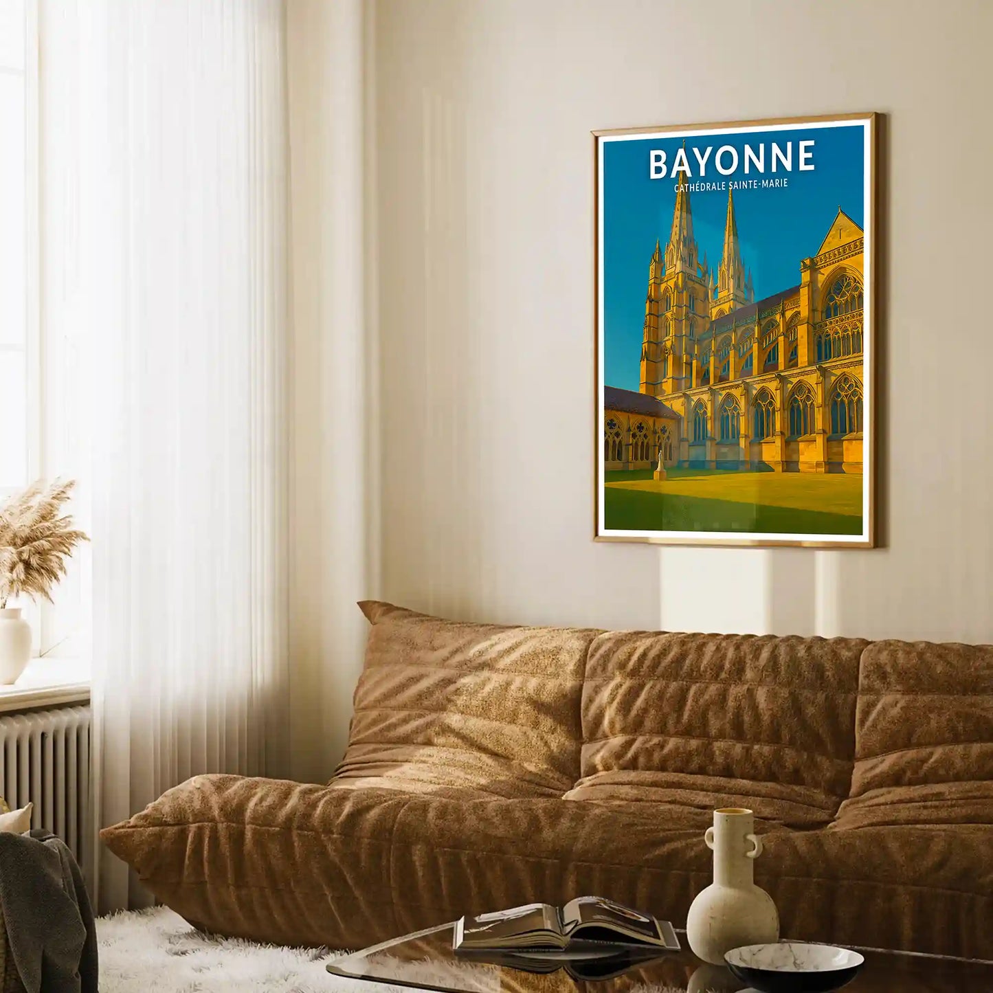 Affiche - Bayonne - Cathédrale Sainte-Marie