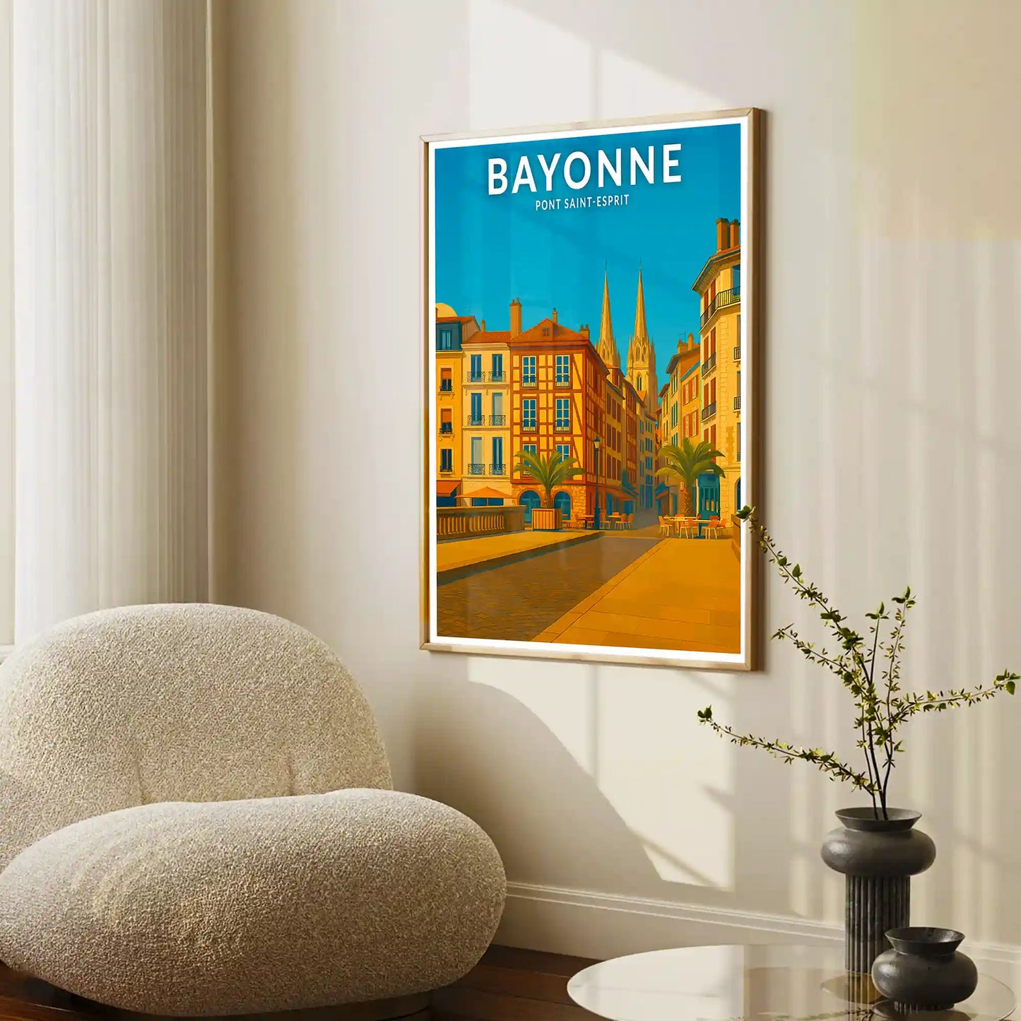 Affiche - Bayonne - Pont Saint-Esprit