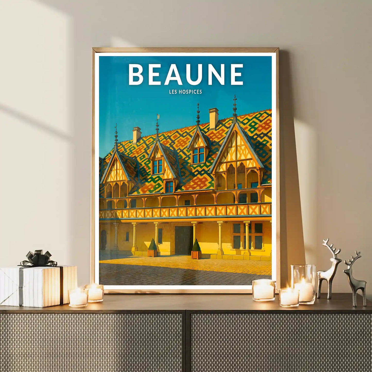 Affiche - Beaune - Les Hospices