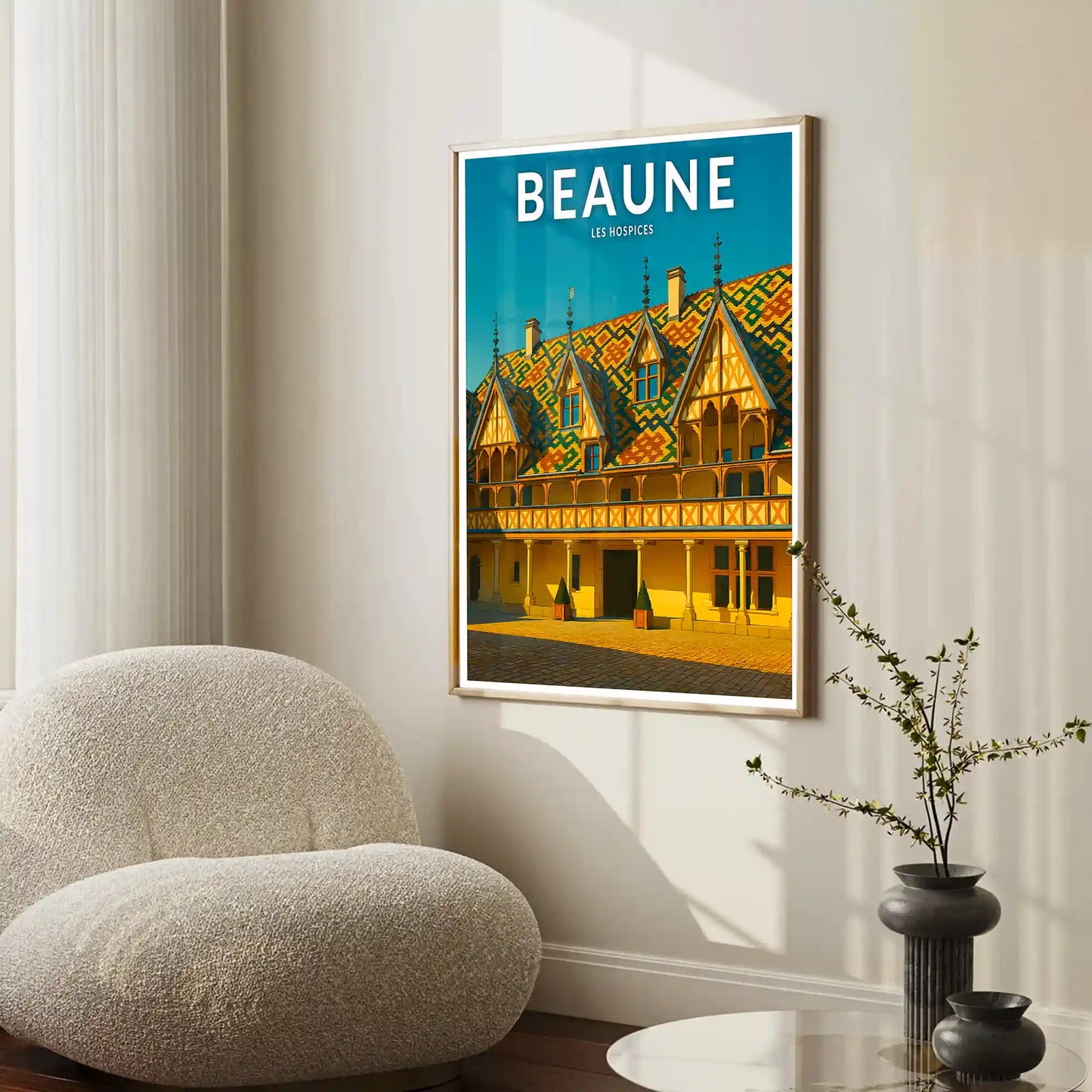 Affiche - Beaune - Les Hospices
