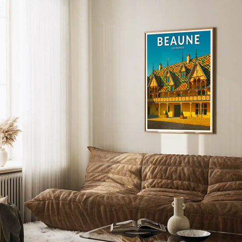 Affiche - Beaune - Les Hospices