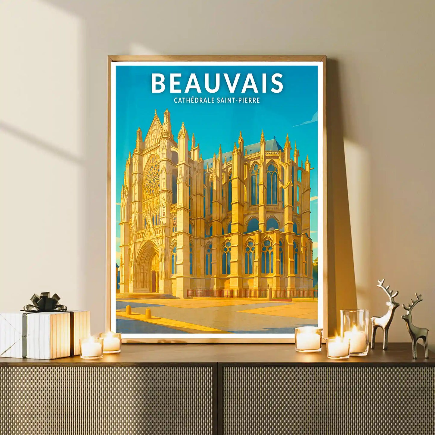 Affiche - Beauvais - Cathédrale Saint-Pierre
