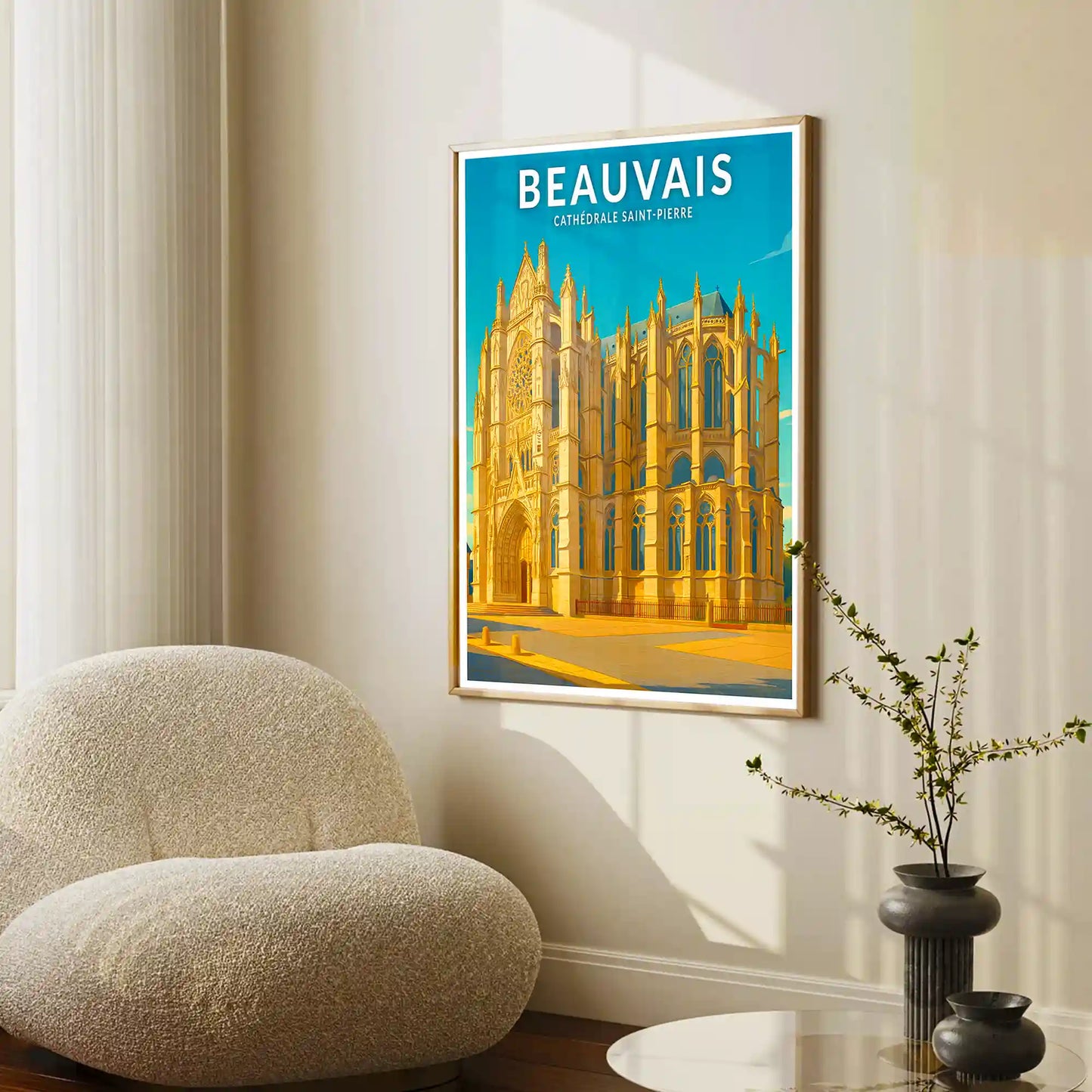 Affiche - Beauvais - Cathédrale Saint-Pierre