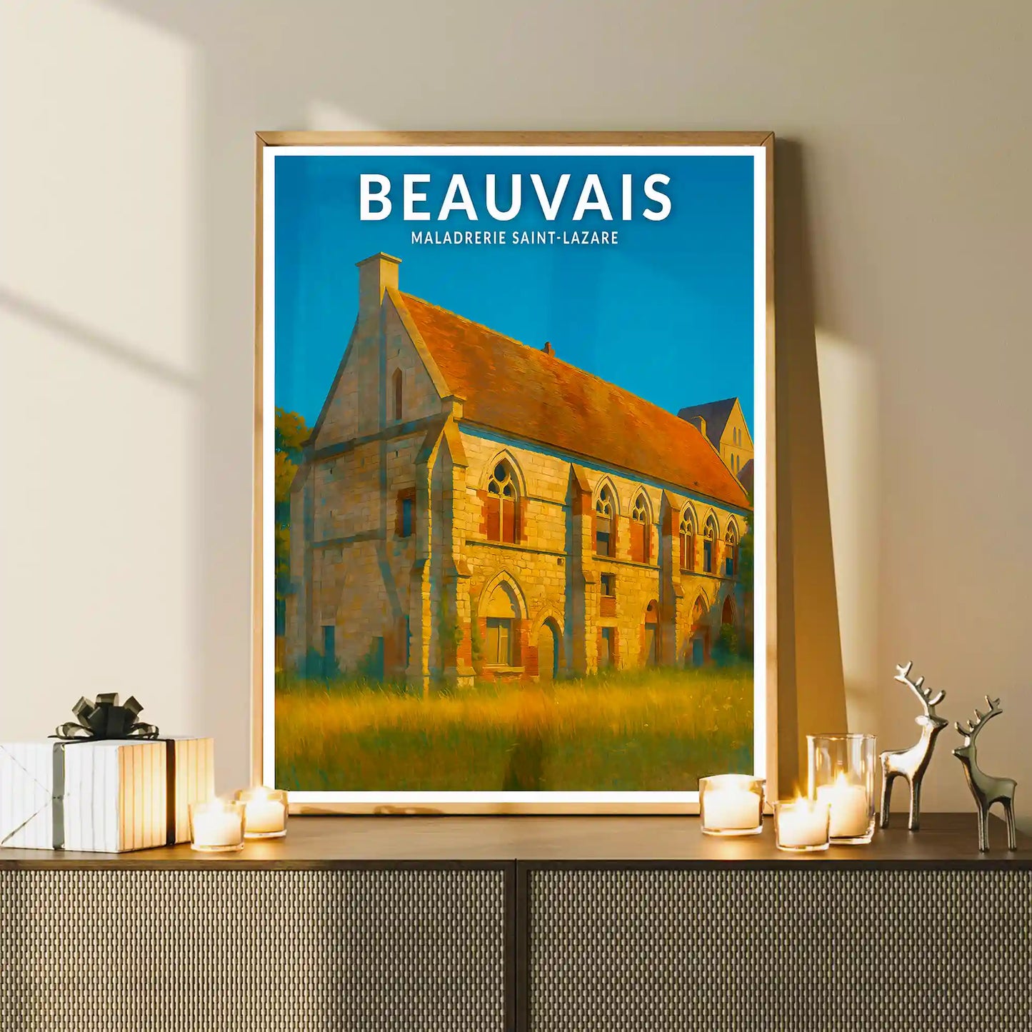 Affiche - Beauvais - Maladrerie Saint-Lazare