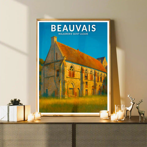 Affiche - Beauvais - Maladrerie Saint-Lazare