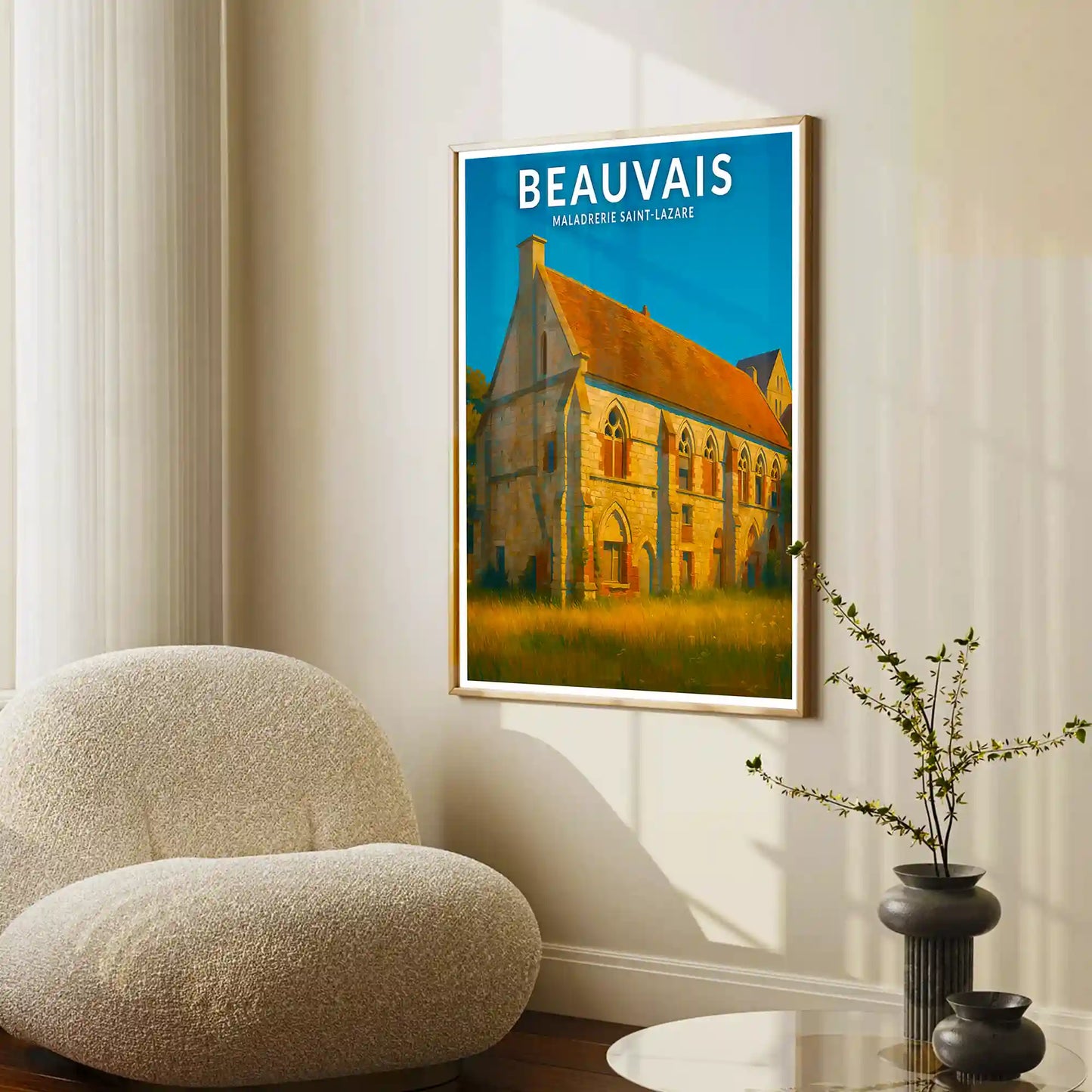 Affiche - Beauvais - Maladrerie Saint-Lazare