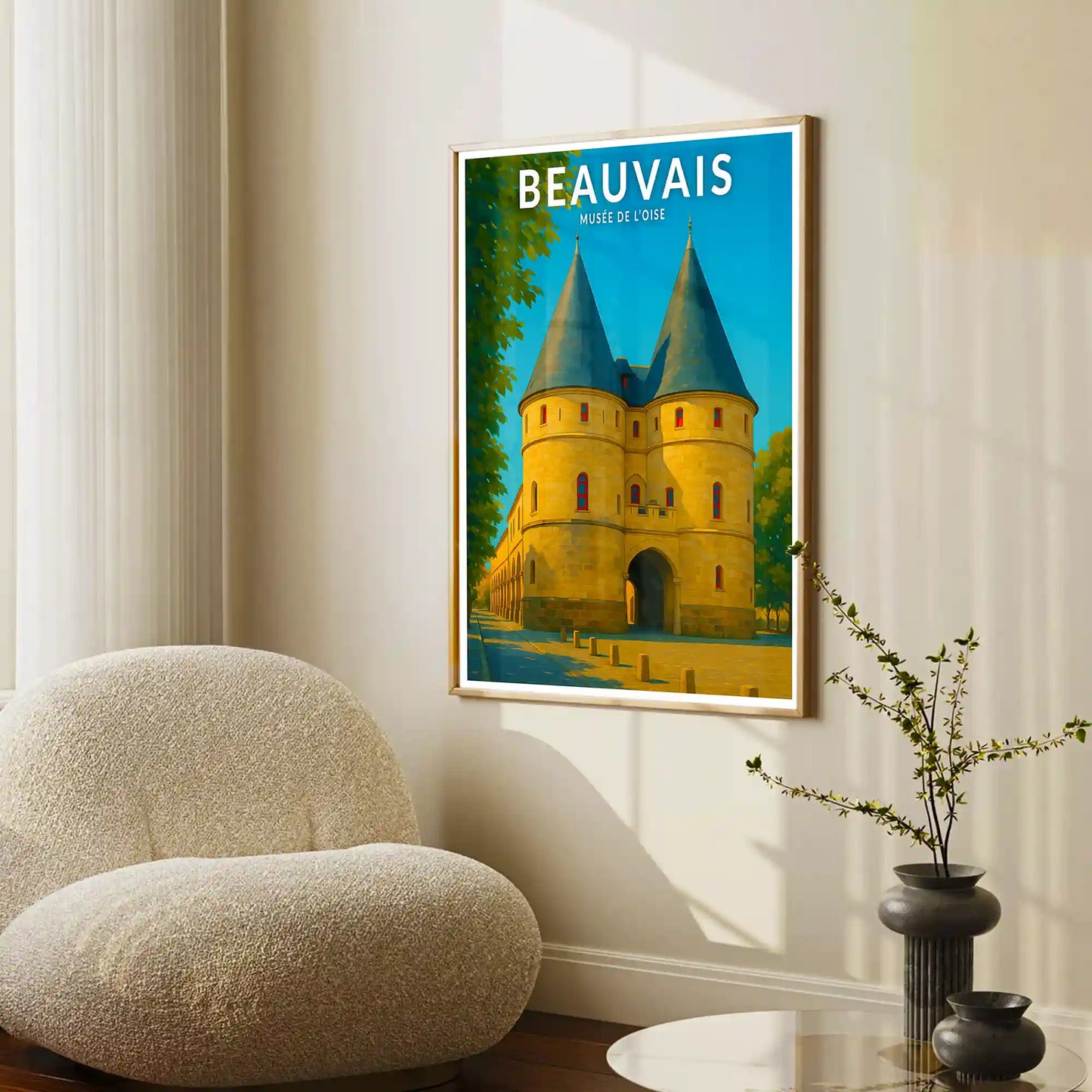 Affiche - Beauvais - Musée de l'Oise