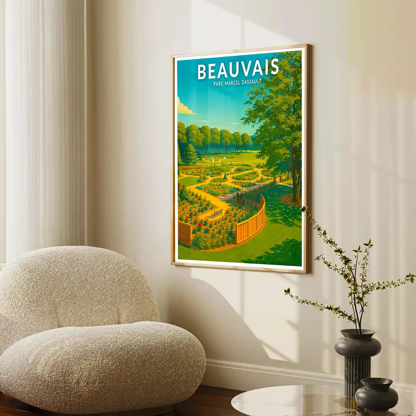 Affiche - Beauvais - Parc Marcel Dassault