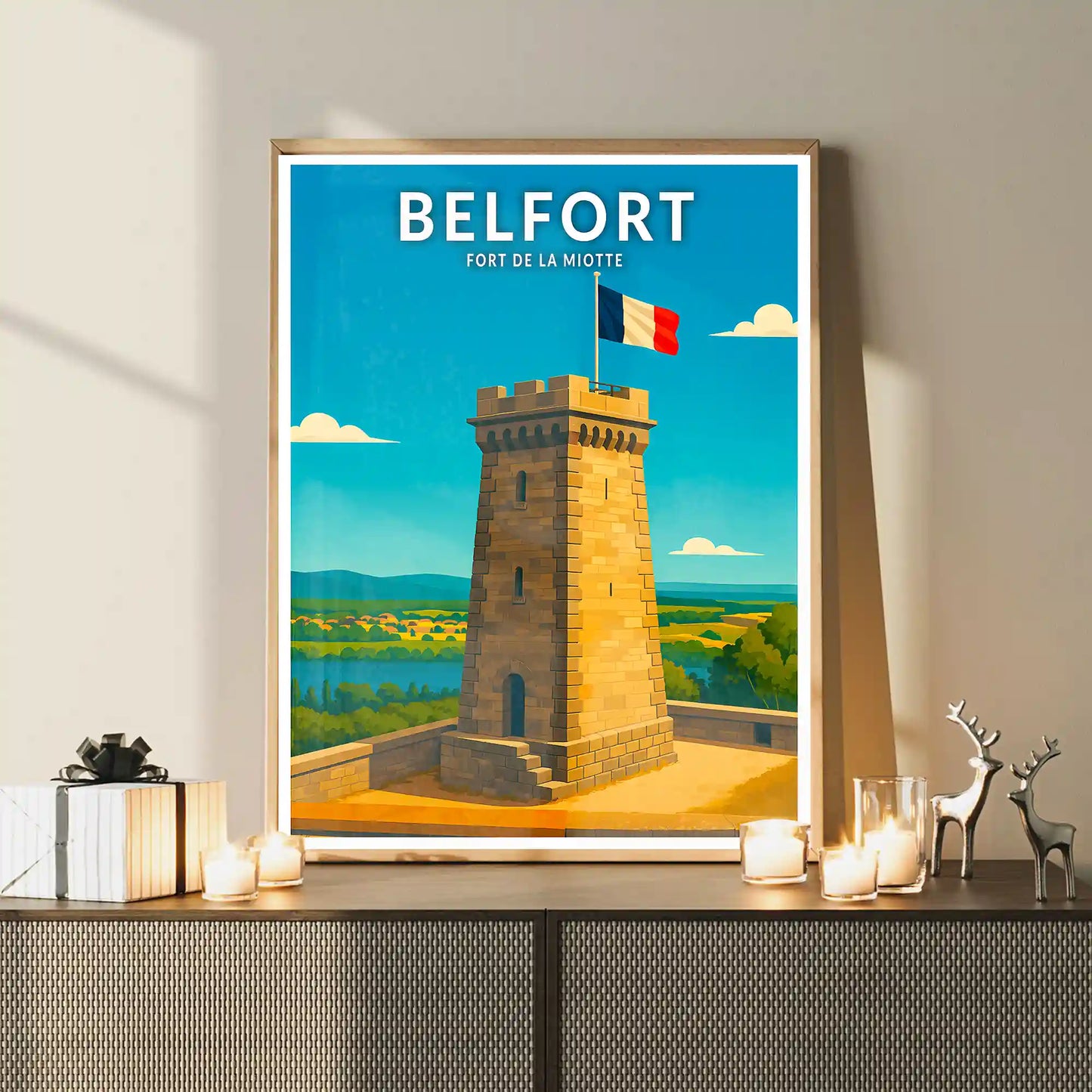 Affiche - Belfort - Fort de la Miotte