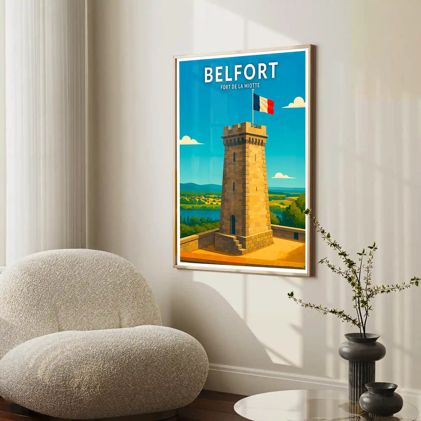 Affiche - Belfort - Fort de la Miotte