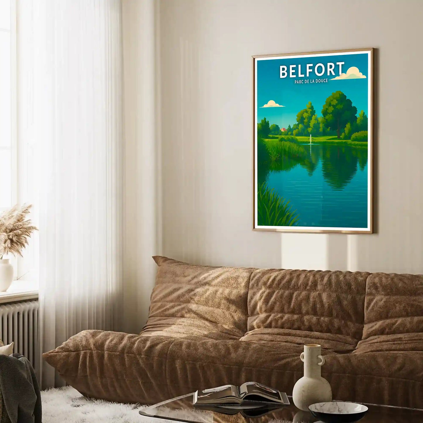Affiche - Belfort - Parc de la Douce