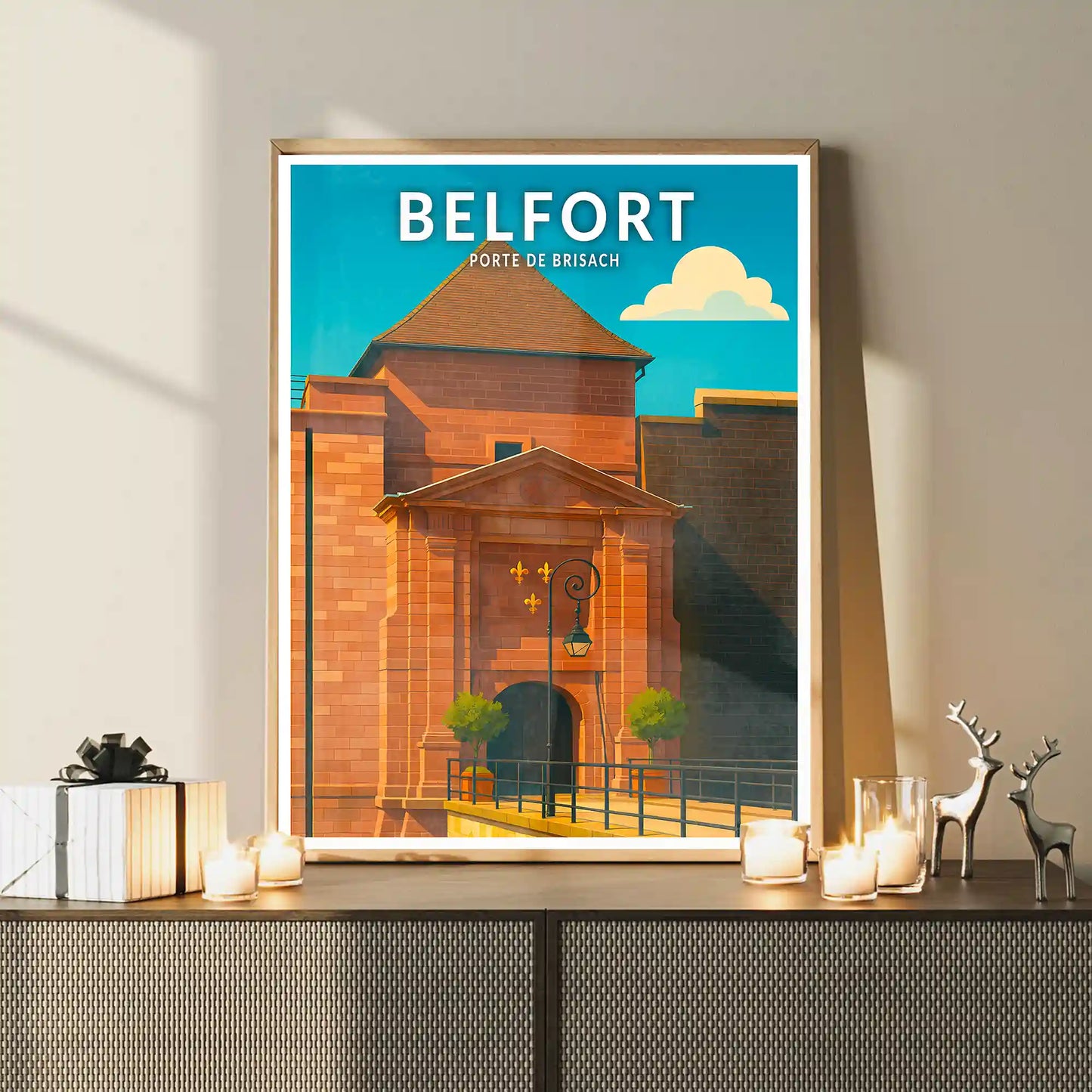 Affiche - Belfort - Porte de Brisach