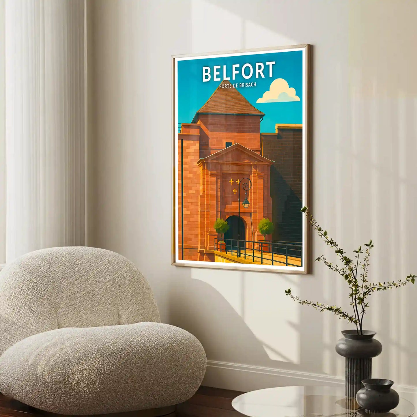 Affiche - Belfort - Porte de Brisach