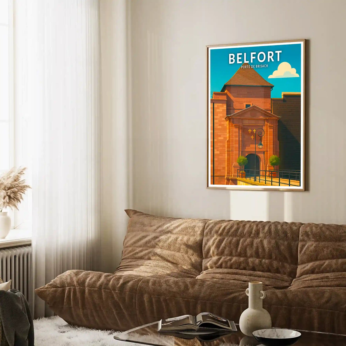 Affiche - Belfort - Porte de Brisach