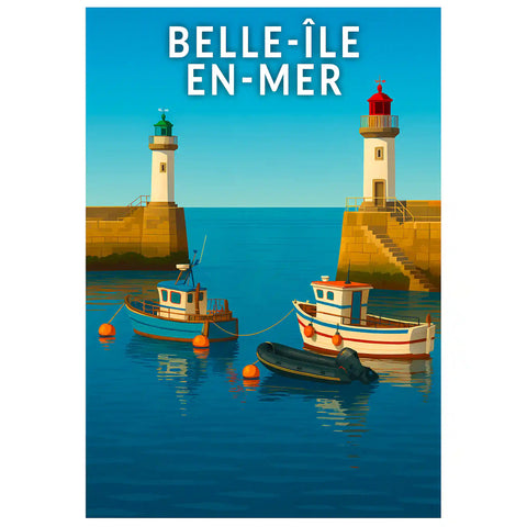 Affiche - Belle-Île-en-Mer