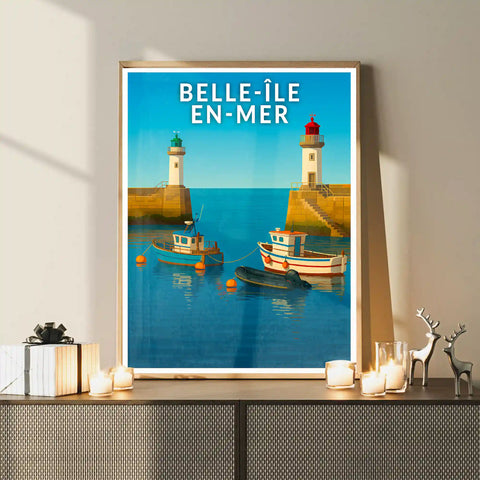 Affiche - Belle-Île-en-Mer