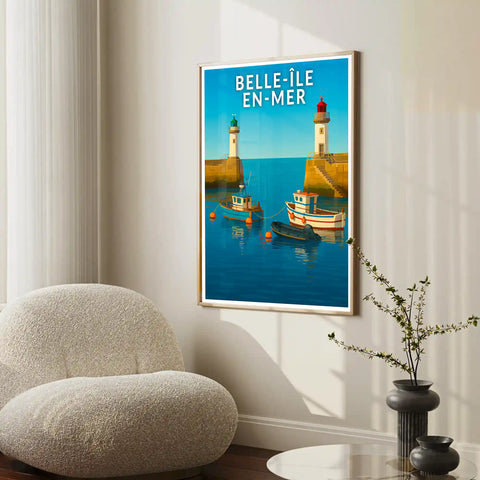 Affiche - Belle-Île-en-Mer
