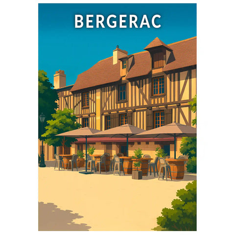 Affiche - Bergerac