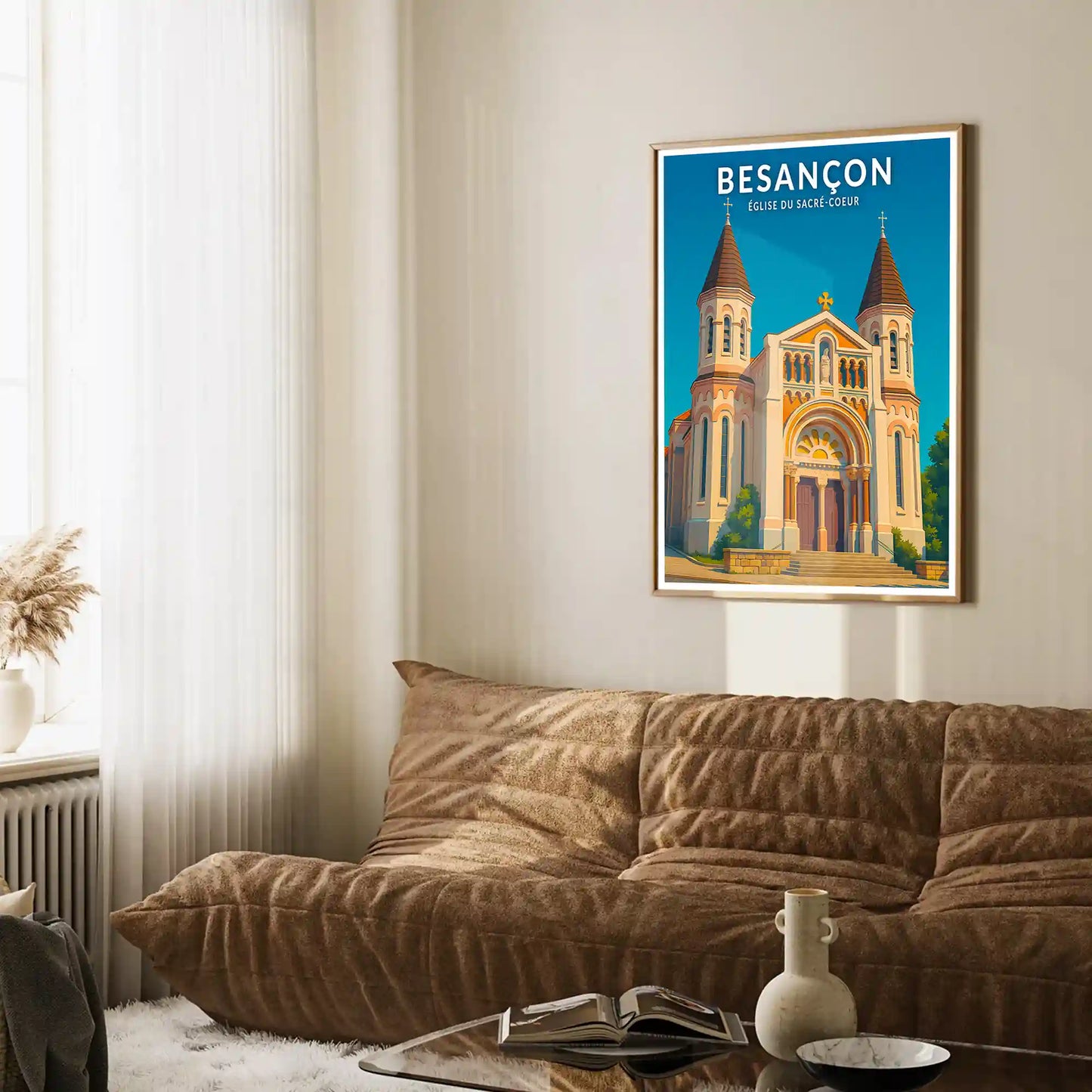 Affiche - Besançon - Église du Sacré-Coeur