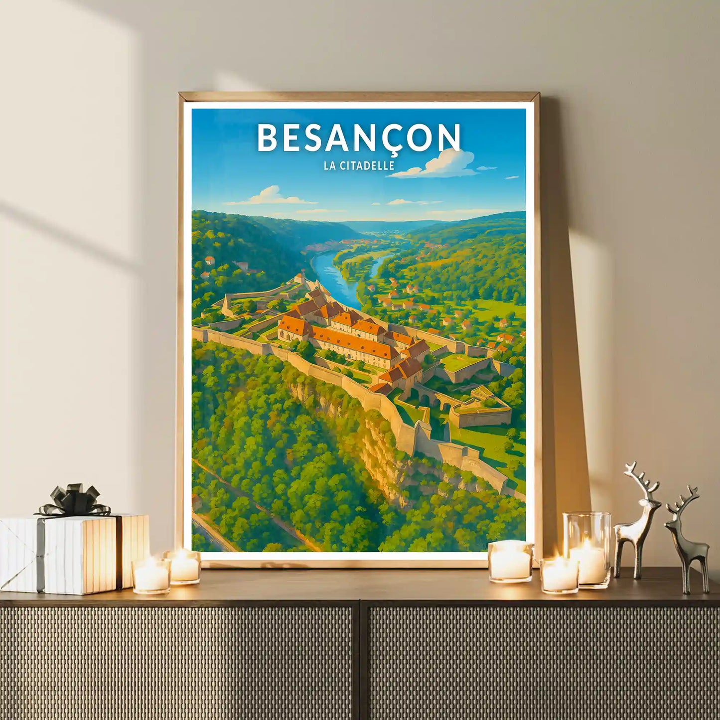 Affiche - Besançon - La Citadelle