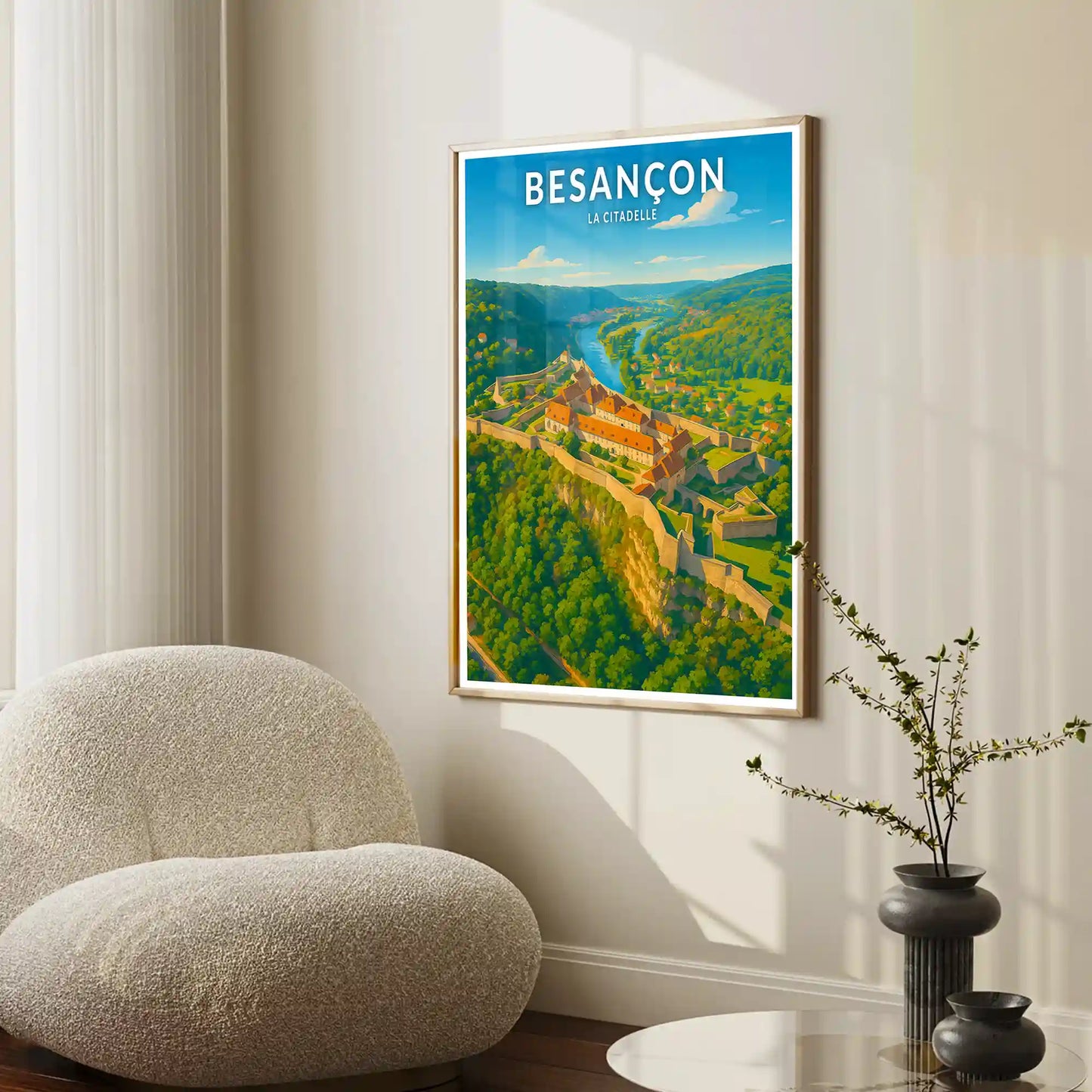 Affiche - Besançon - La Citadelle