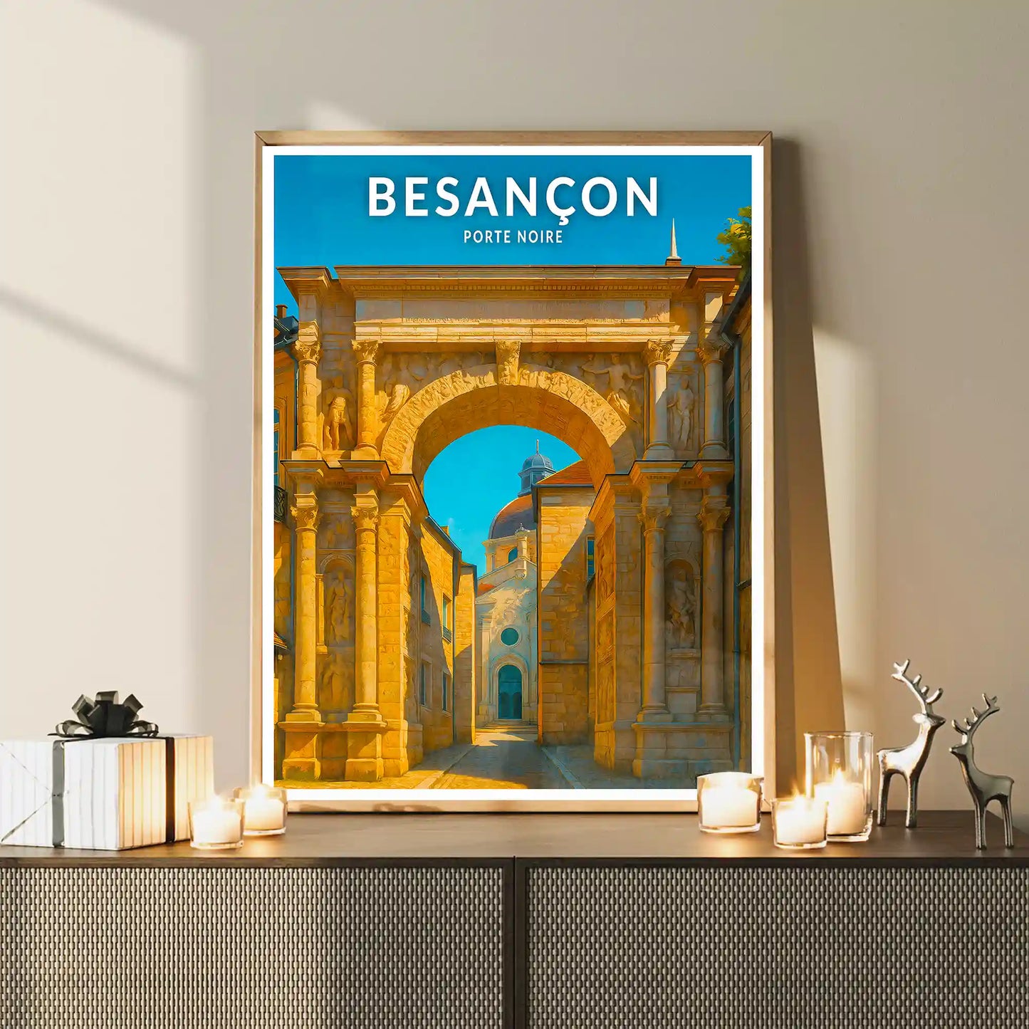 Affiche - Besançon - Porte Noire