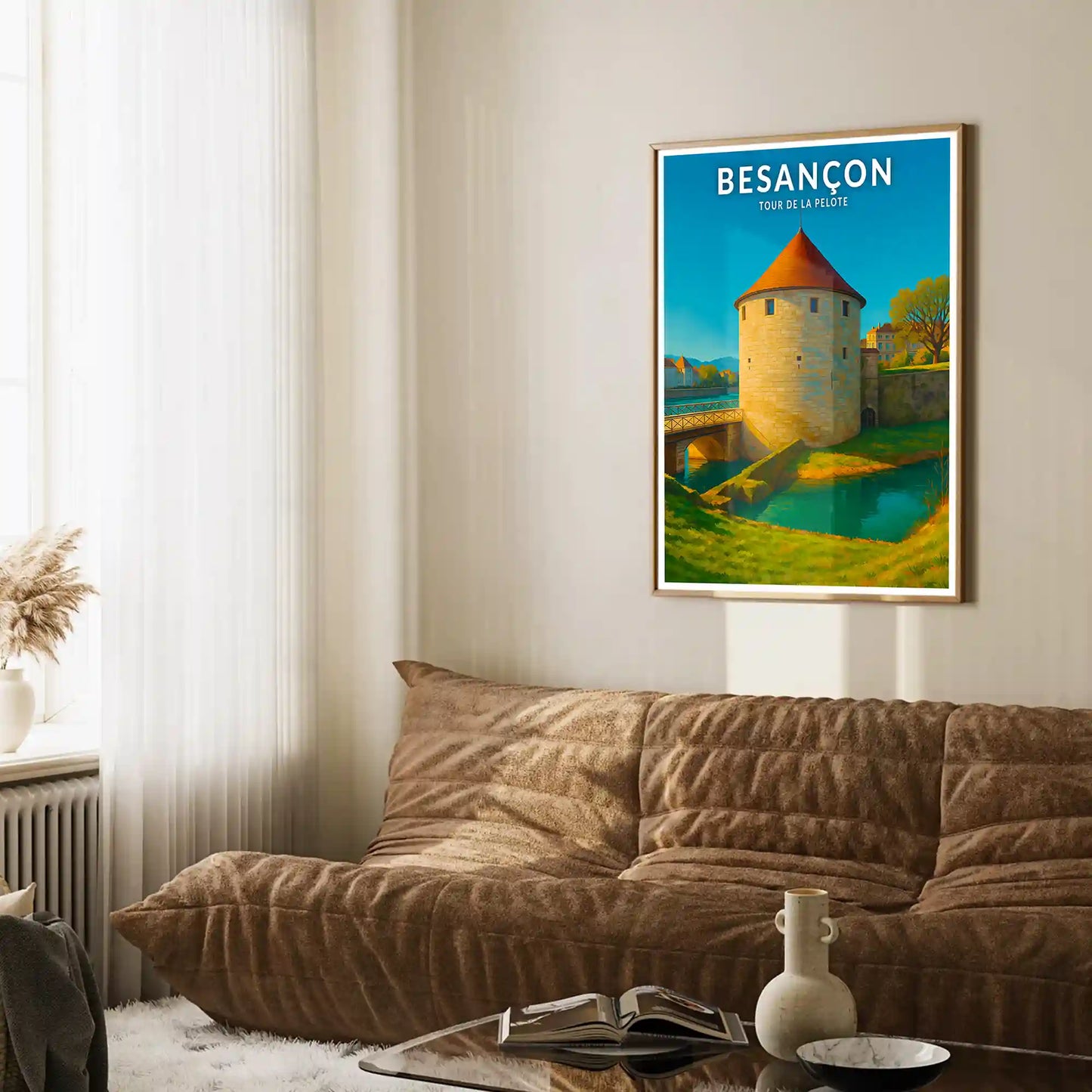 Affiche - Besançon - Tour de la Pelote