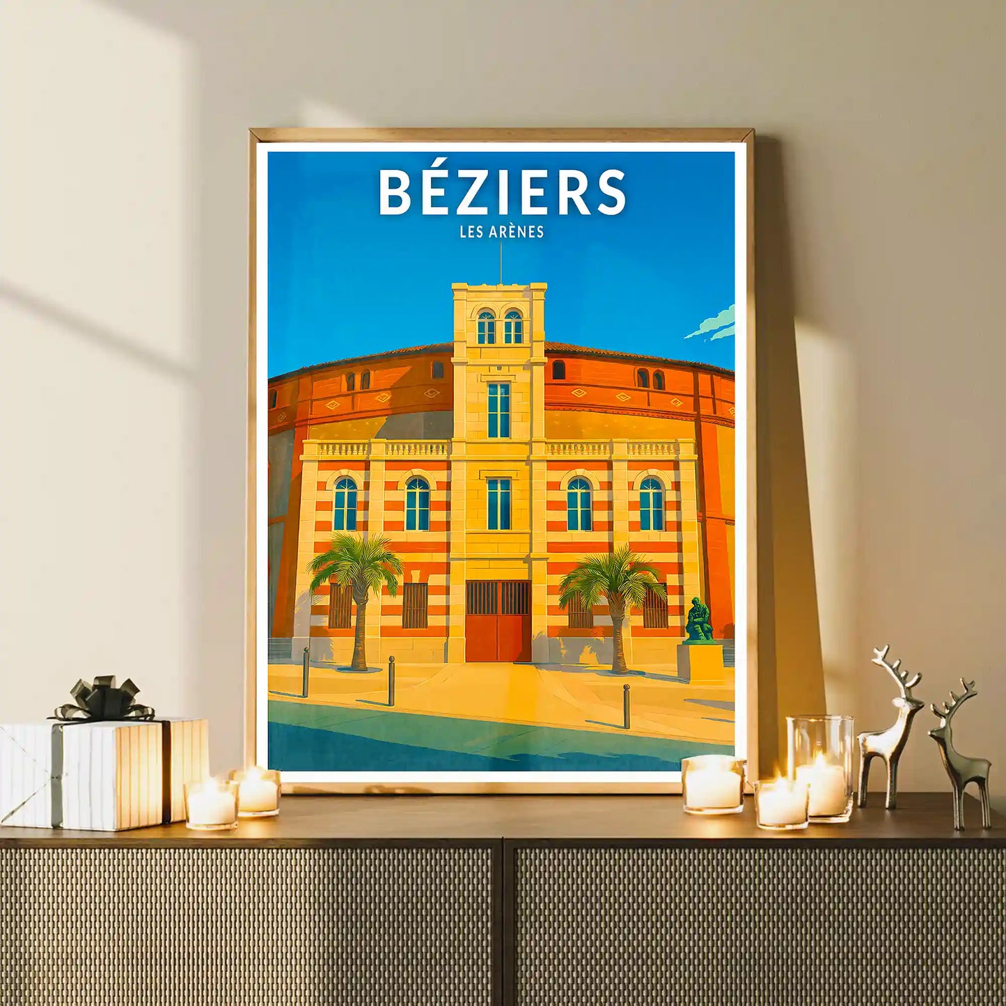 Affiche - Béziers - Les Arènes
