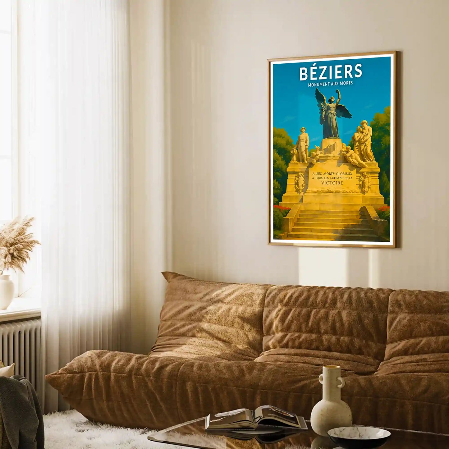 Affiche - Béziers - Monument aux Morts