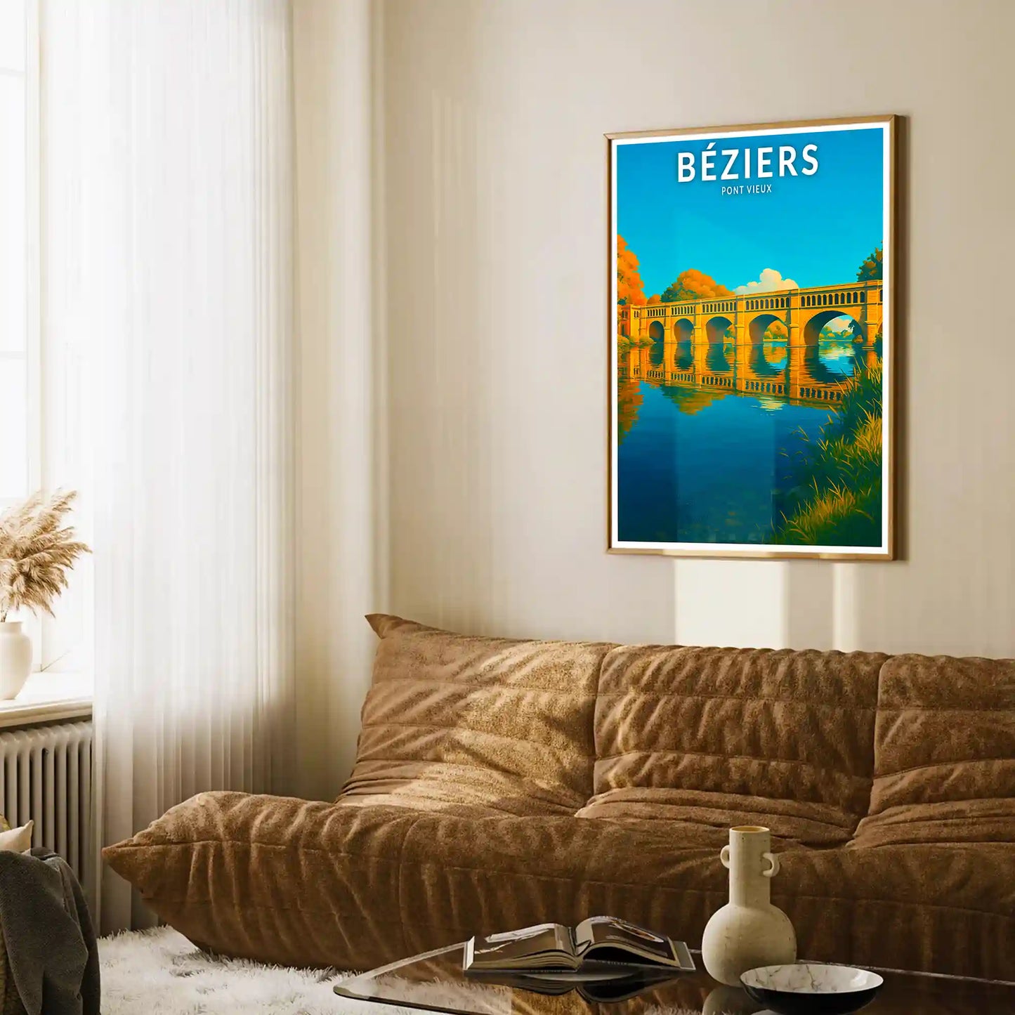 Affiche - Béziers - Pont Vieux