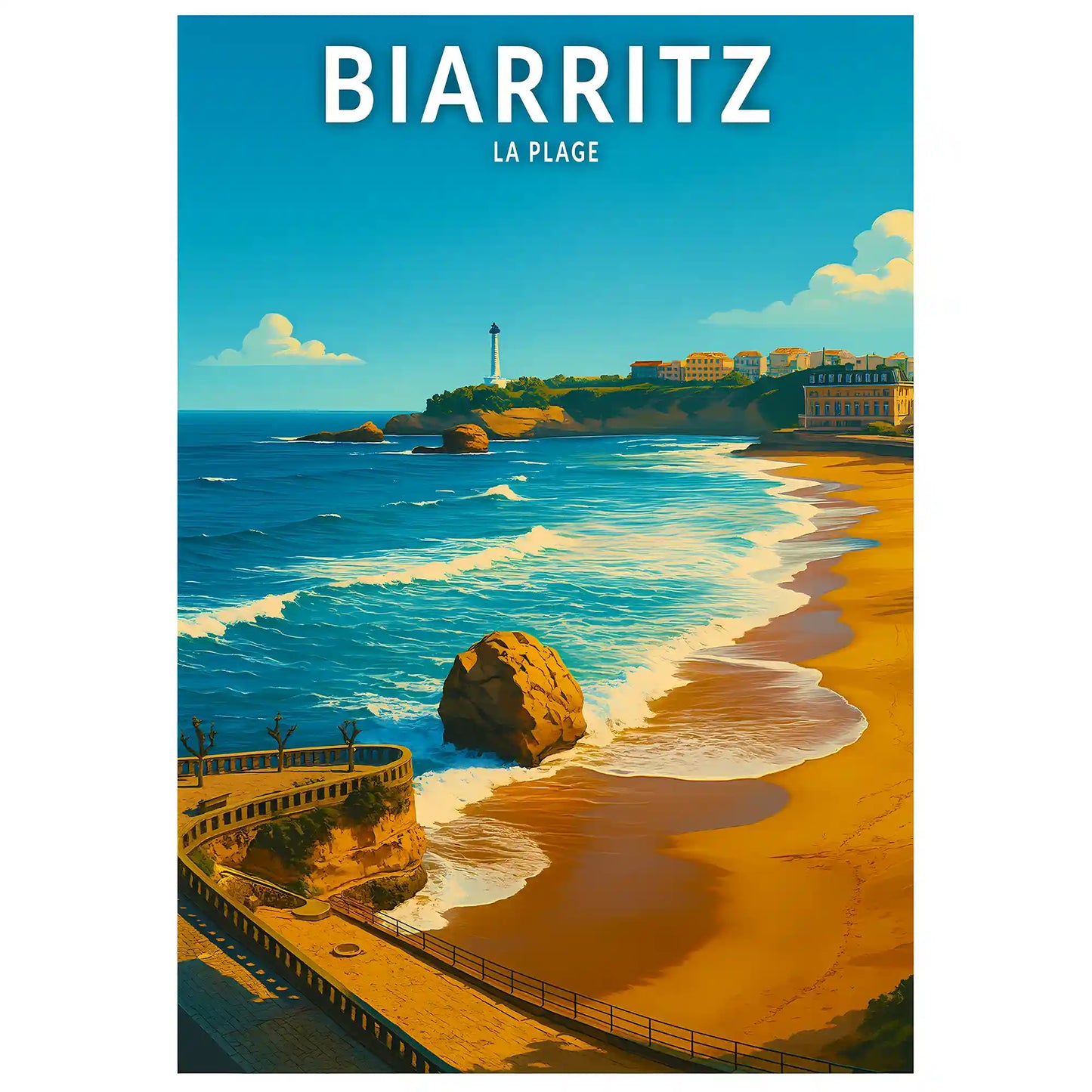 Affiche - Biarritz - Le Grand Palais