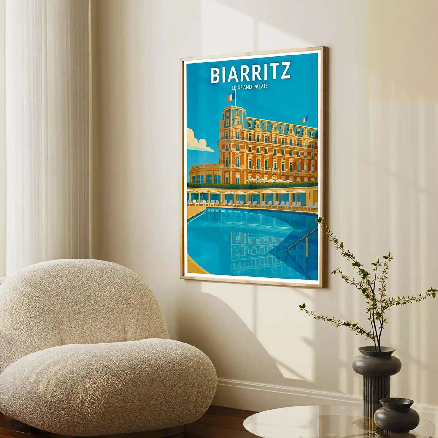 Affiche - Biarritz - Le Grand Palais