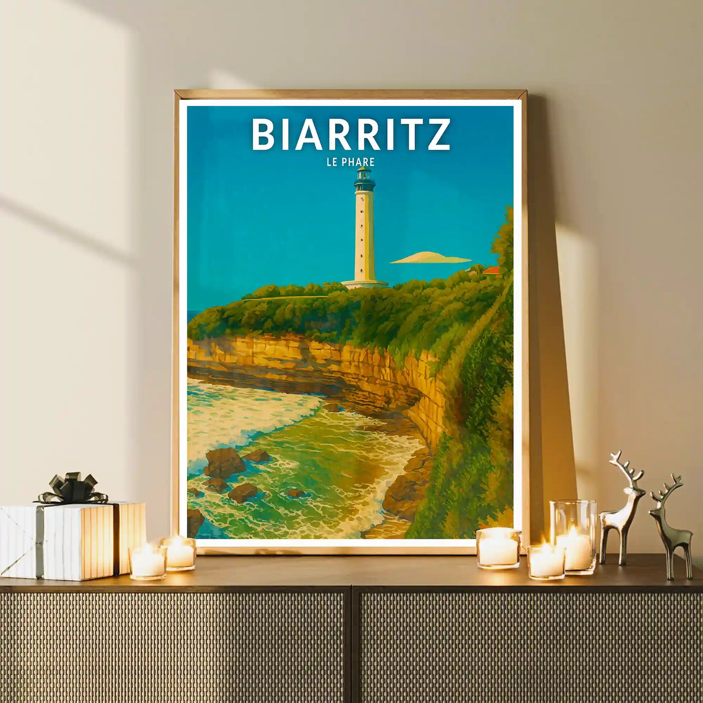 Affiche - Biarritz - Le Phare
