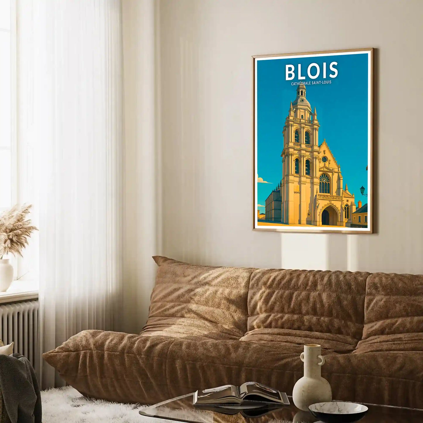 Affiche - Blois - Cathédrale Saint-Louis