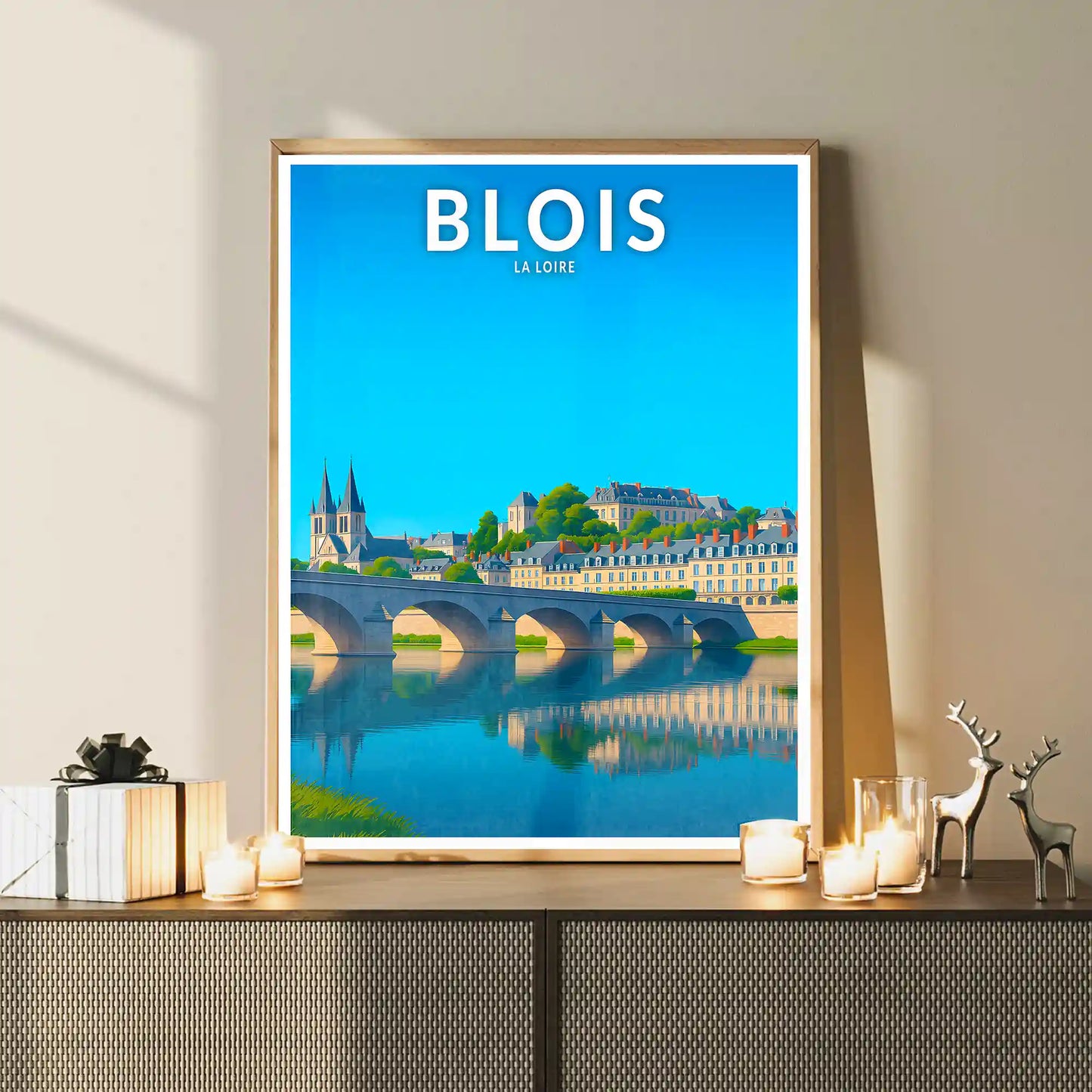Affiche - Blois - La Loire