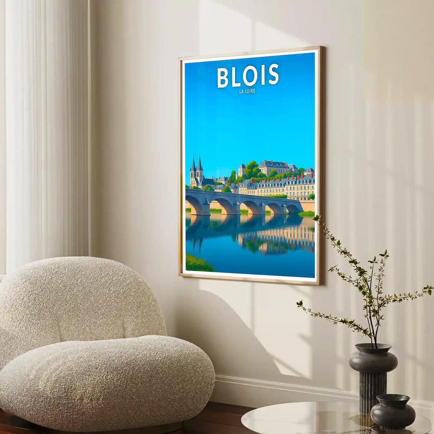 Affiche - Blois - La Loire