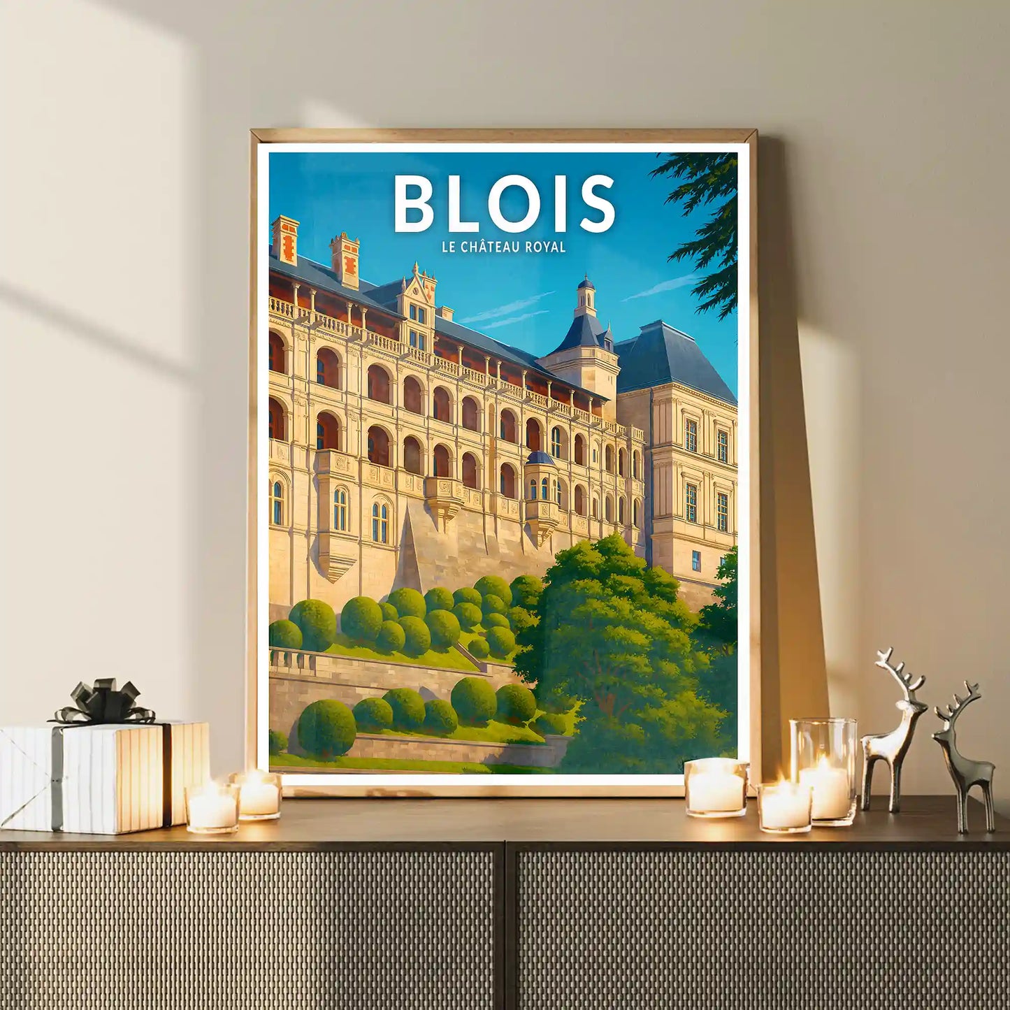 Affiche - Blois - Le Château Royal