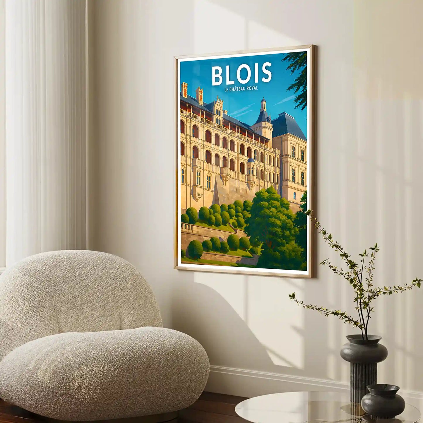 Affiche - Blois - Le Château Royal