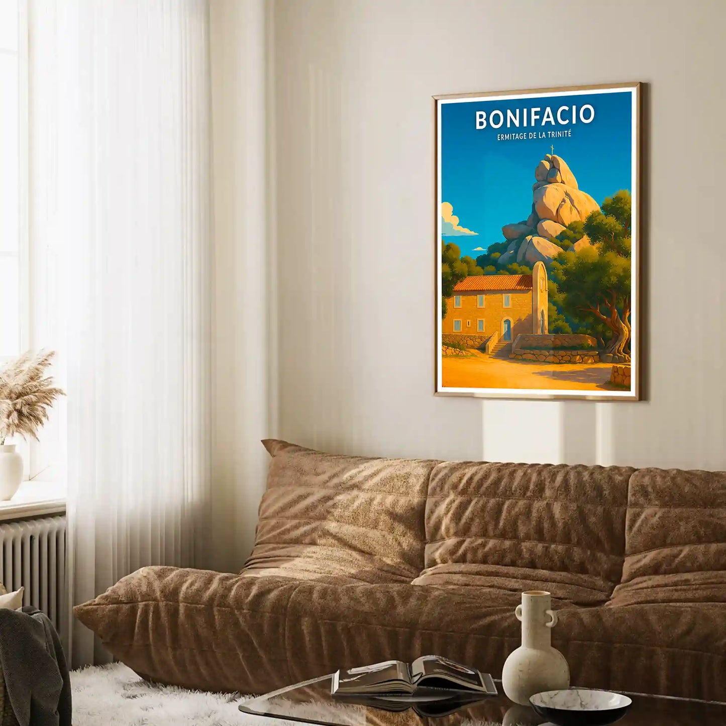 Affiche - Bonifacio - Ermitage de la Trinité