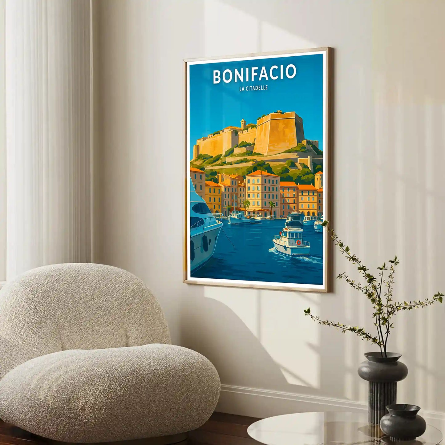 Affiche - Bonifacio - La Citadelle