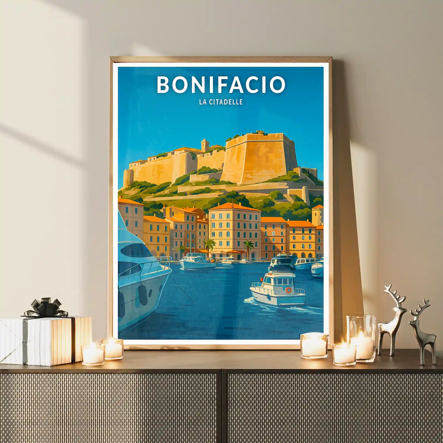 Affiche - Bonifacio - La Citadelle